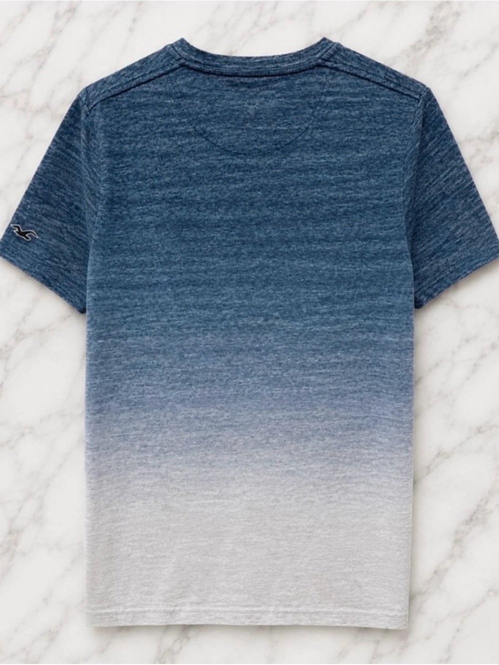 Hollister California 1999 Blue Ombre Graphic Tee Size M - Picture 3 of 3
